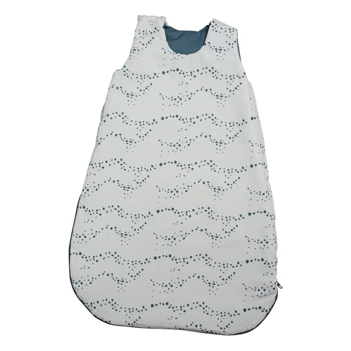 Babyschlafsack aus Bio-Baumwolle | Blau- Produktbild Nr. 3
