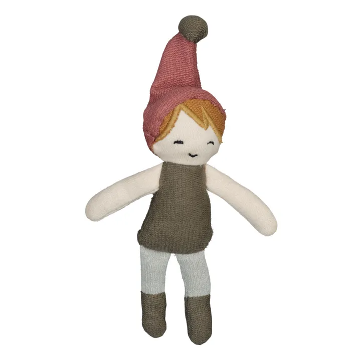 Mini bambola, motivo: elfo, ragazzo, in cotone bio- Immagine del prodotto n°0