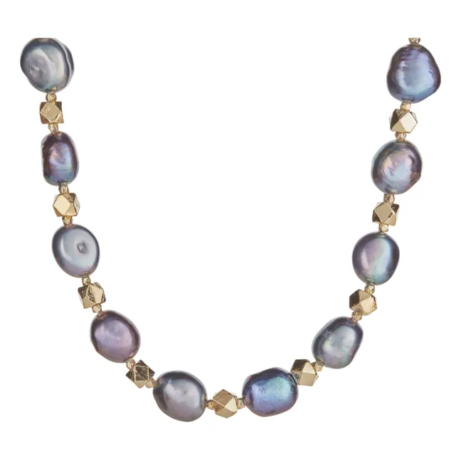 Halskette Pearl | Gold