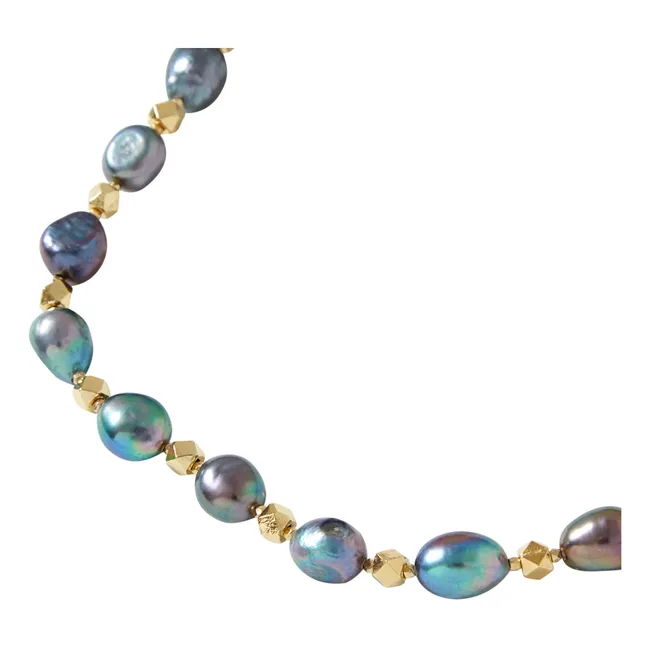 Halskette Pearl | Gold