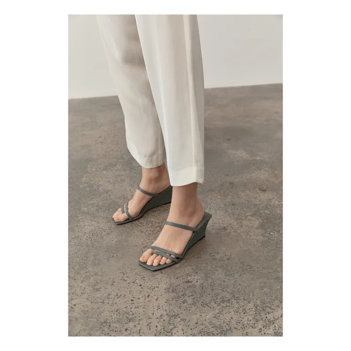 Sandalen minimalistisch | Grau- Produktbild Nr. 3