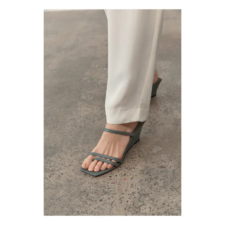 Sandalen minimalistisch | Grau- Produktbild Nr. 4