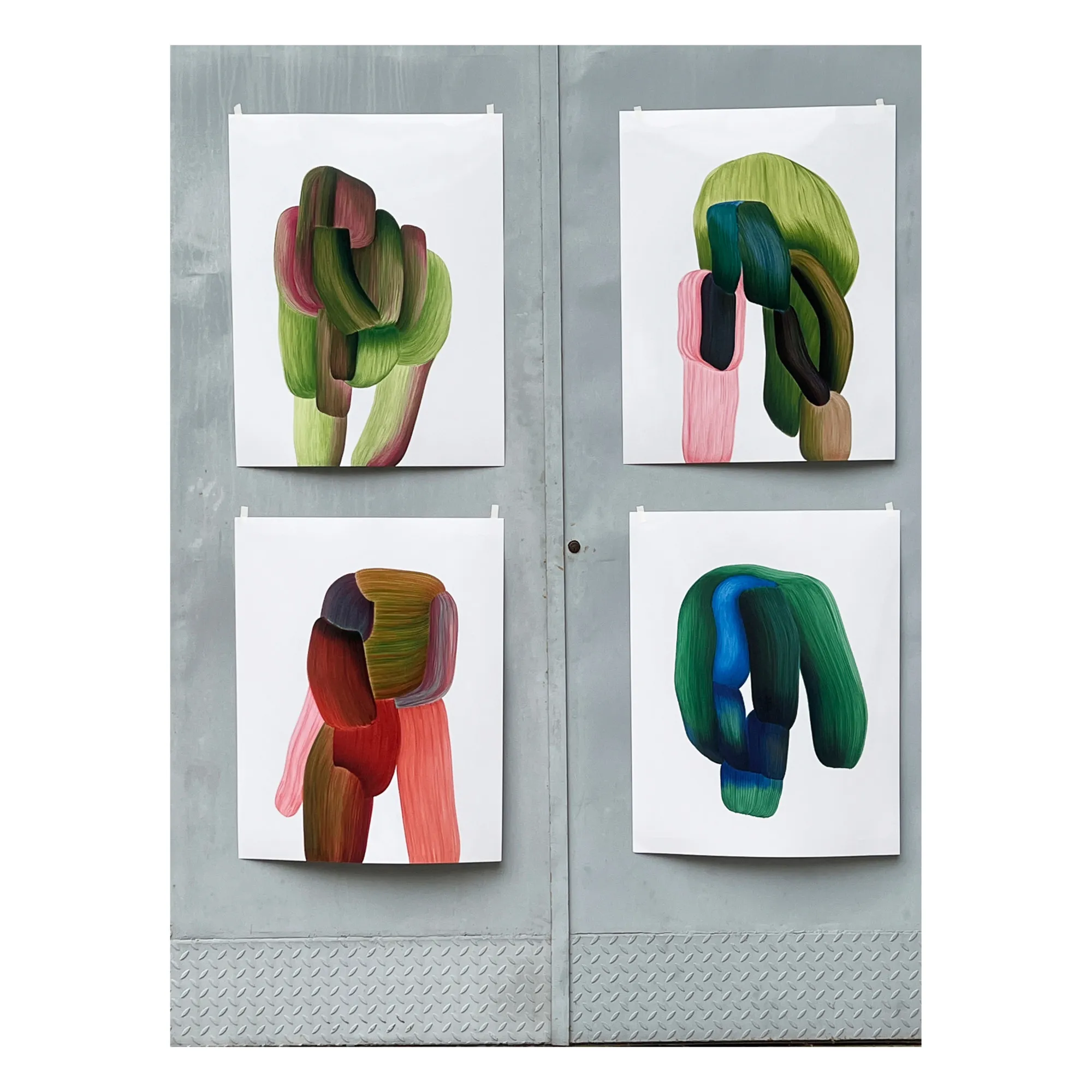 Drawing 17 Ronan Bouroullec | Vert- Image produit n°1