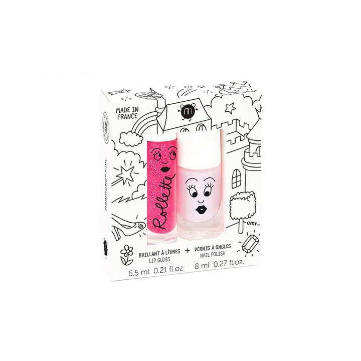 Duo rollette et vernis rose Fairytales- Image produit n°0