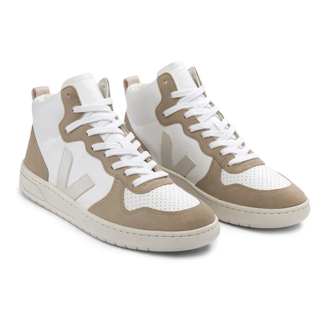 Baskets Cuir V-15 | Sable