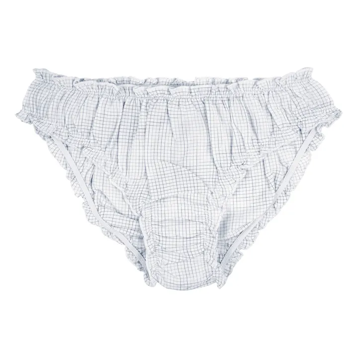 Paul Checked Briefs | Blue- Product image n°0