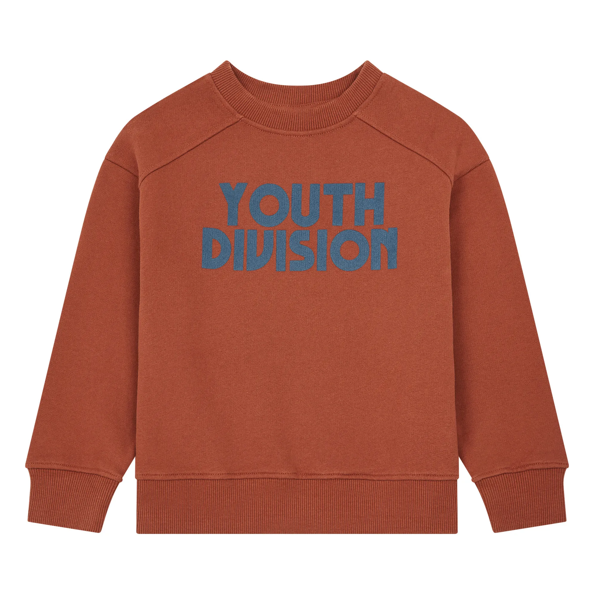 Hundred Pieces Rust Organic Cotton Youth Sweatshirt