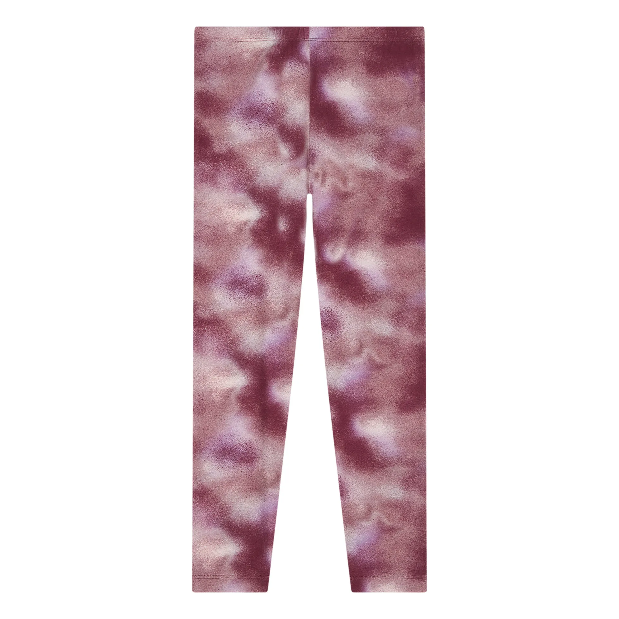 Hundred Pieces Burgundy Organic Cotton Blur Leggings