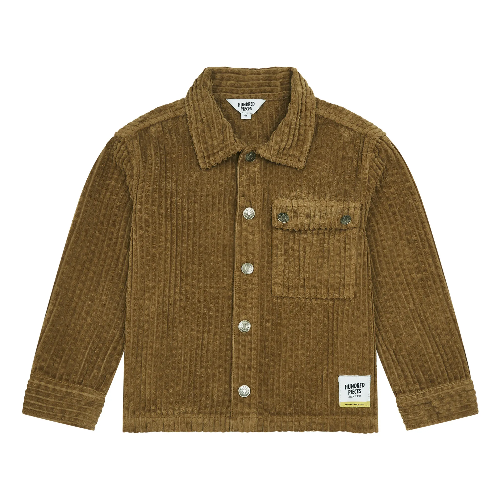 Hundred Pieces Brown Organic Corduroy Shirt