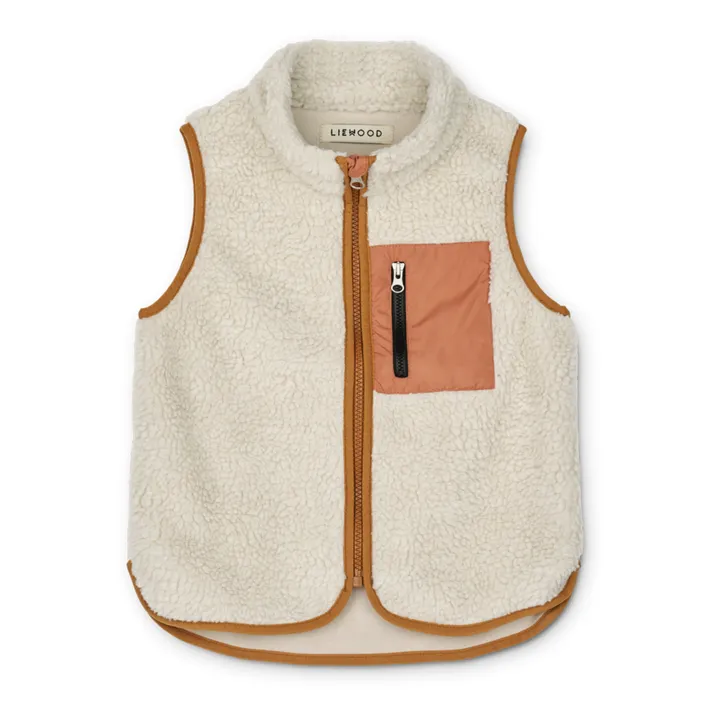 Vada Recycled Polyester Vest | Beige- Product image n°0