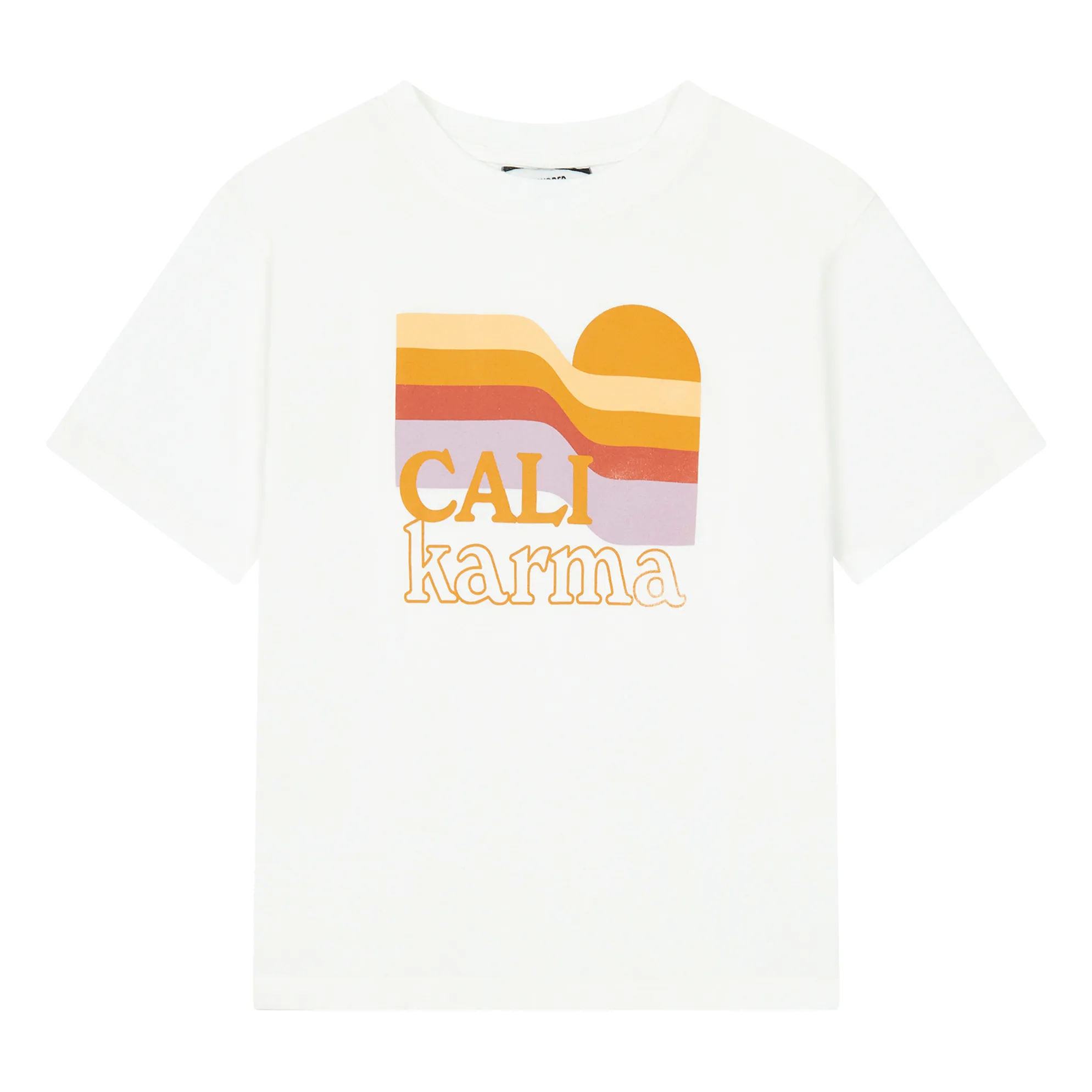 Hundred Pieces Off White Loose Organic Cotton Cali Karma T-Shirt