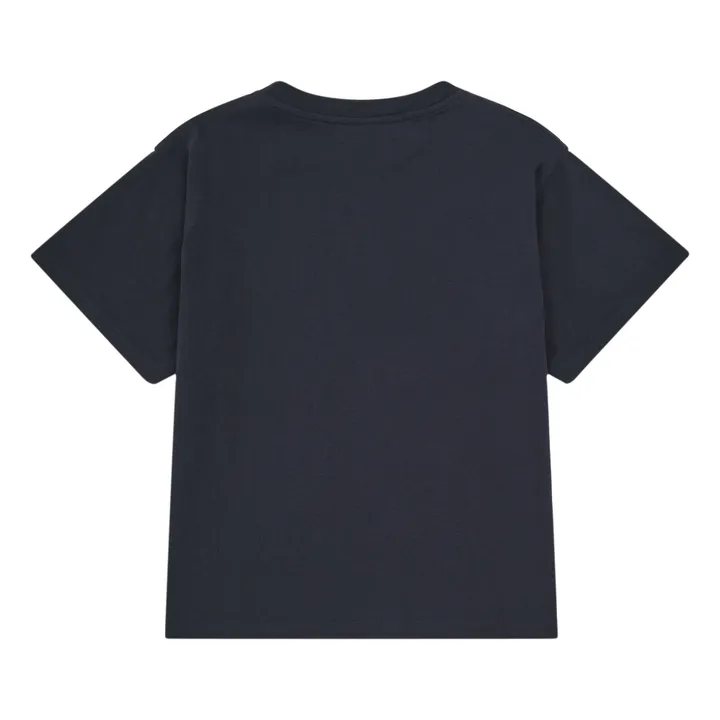 Camiseta holgada de algodón orgánico Mother Nature | Negro- Imagen del producto n°4