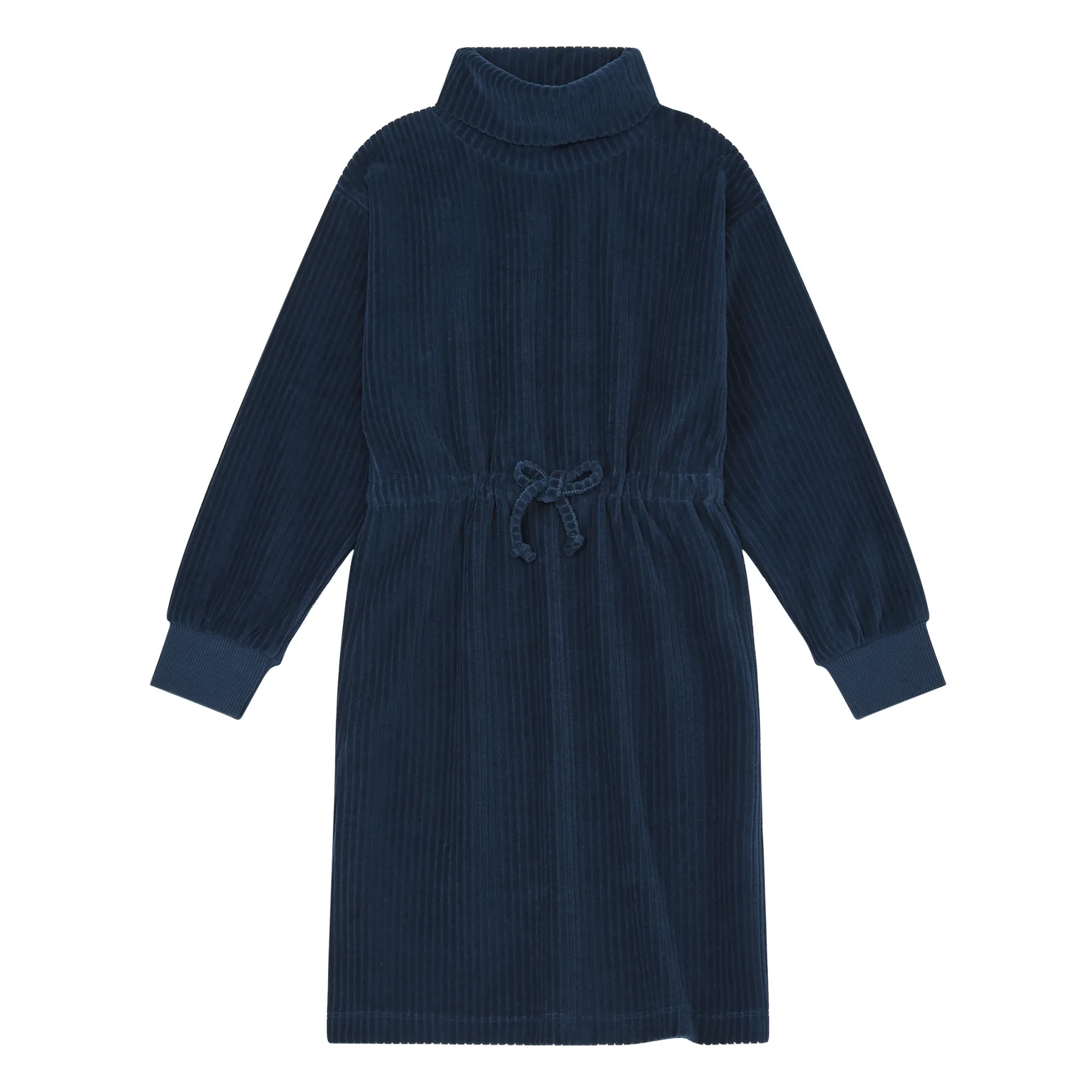 Hundred Pieces Blue Long Organic Corduroy Dress