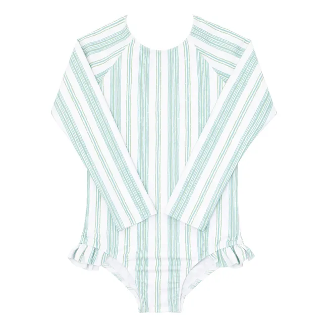 Maillot de Bain Rashguard Anti-UV | Bleu