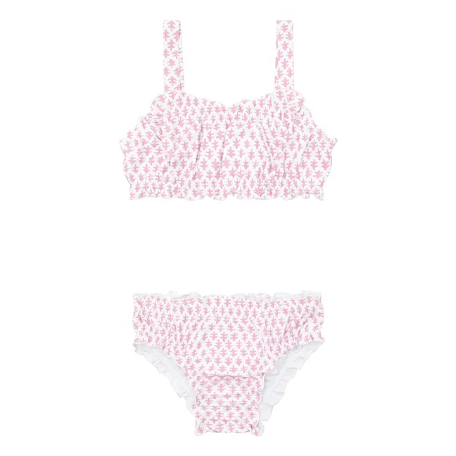 Ruffle Bikini | Dusty Pink