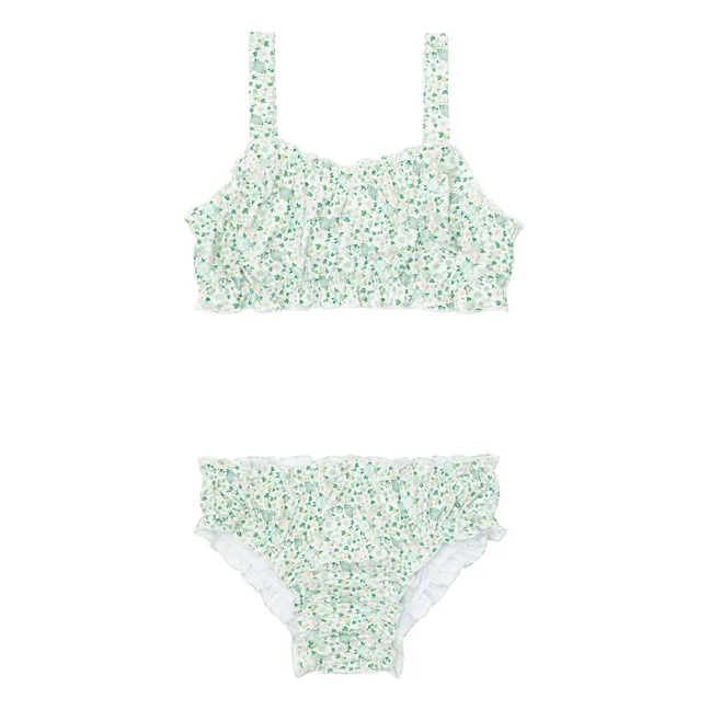 Ruffle Bikini | Green