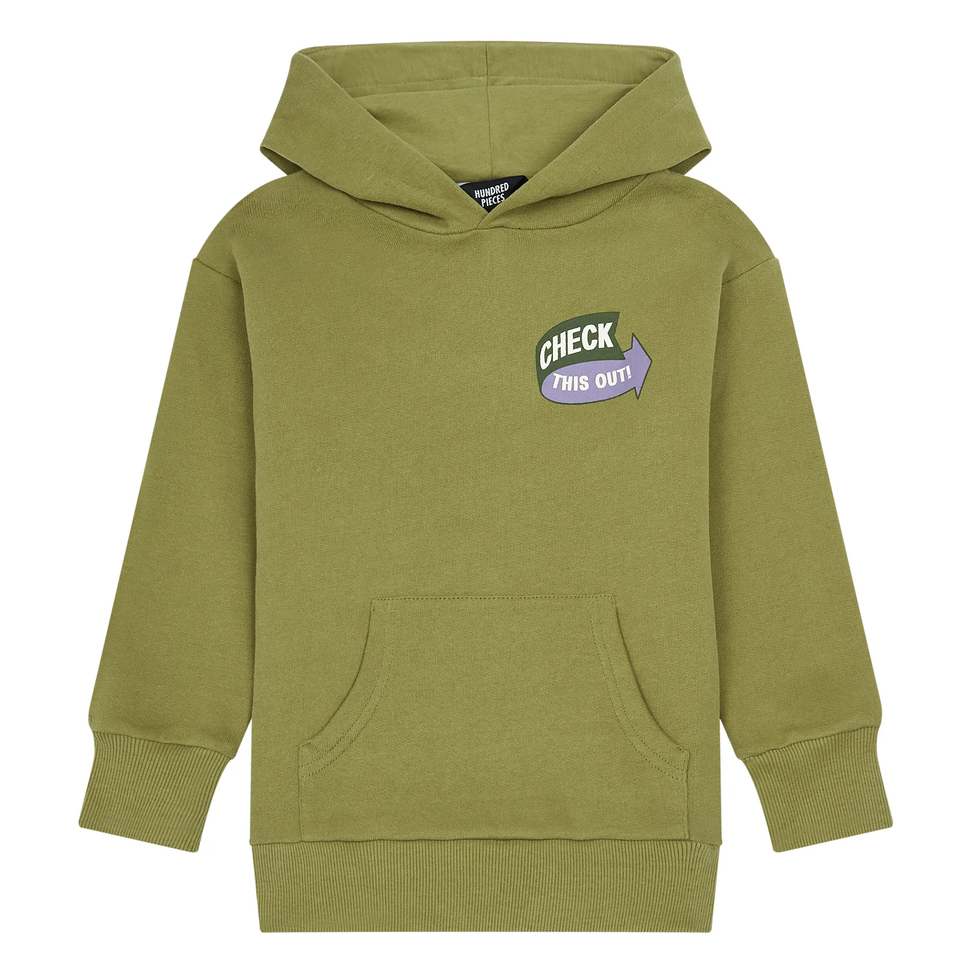 Hundred Pieces Green Organic Cotton Stay Loose Sweatshirt