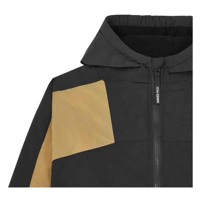 Giacca a Vento Con Cappuccio | Nero