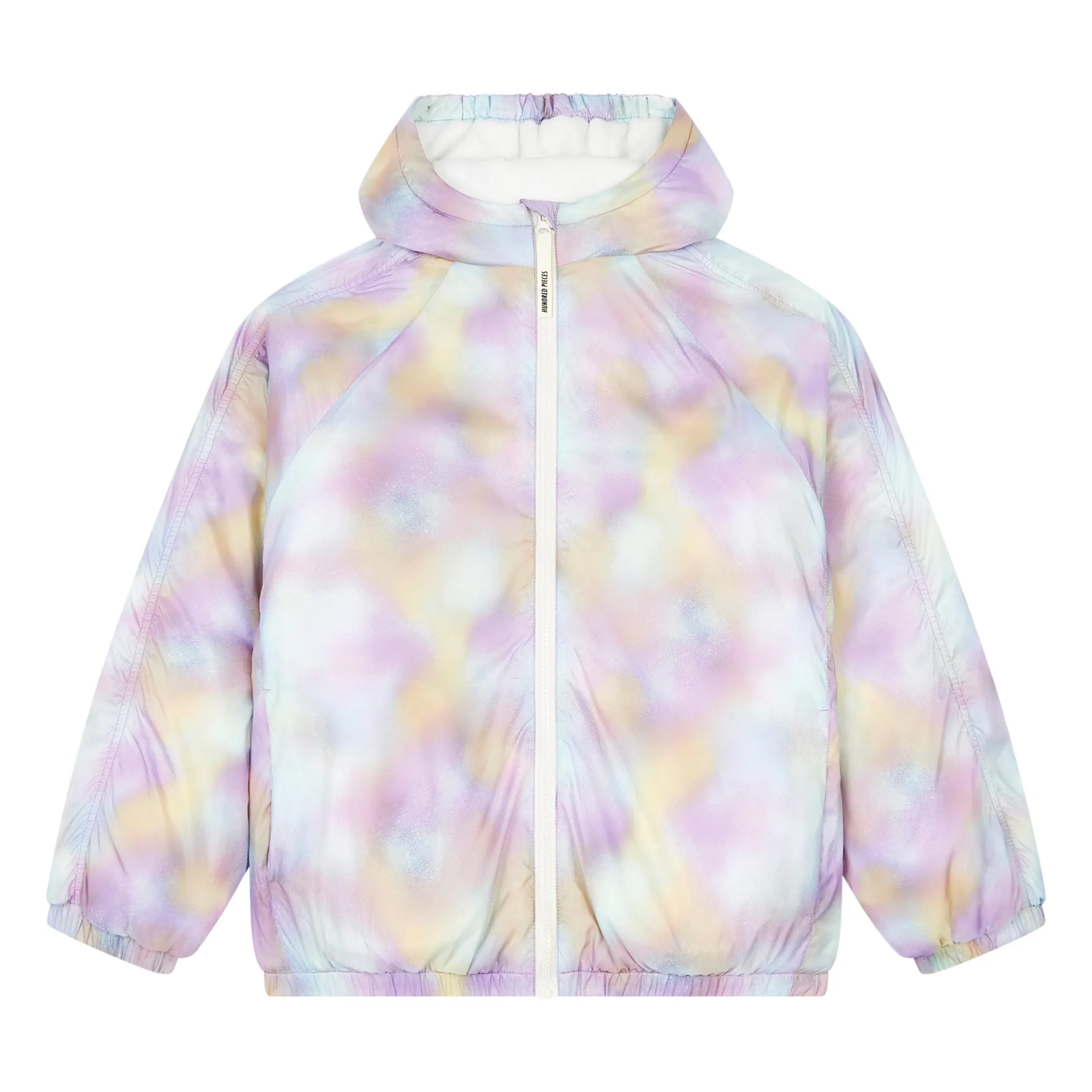 Hundred Pieces Lilac Blur Orchid Hooded Winderbreaker