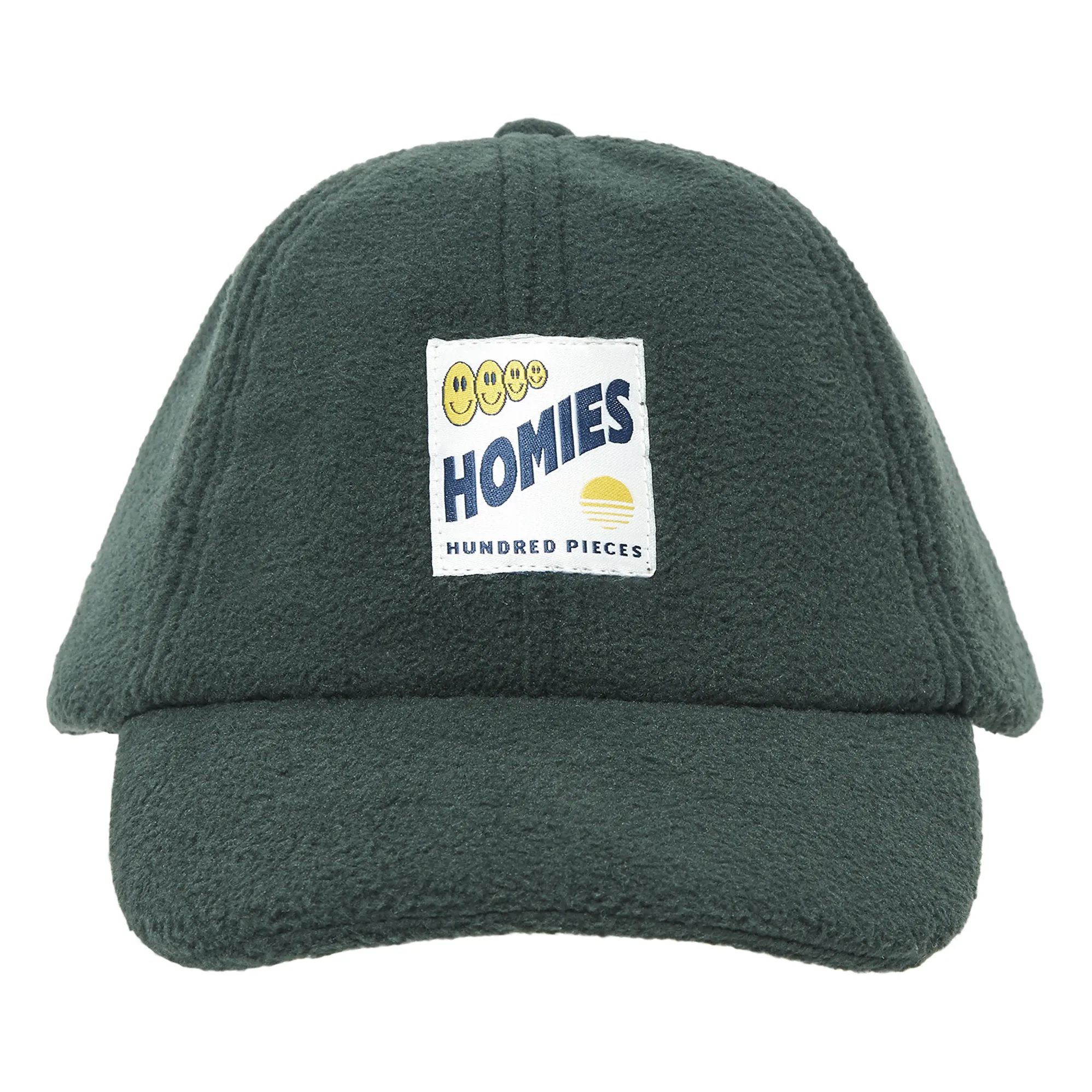 Hundred Pieces Dark Green Sherpa Cap