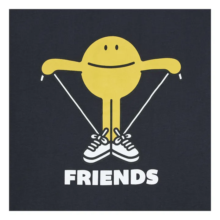Shobu x Hundred Pieces Friends T-Shirt | Black- Product image n°2