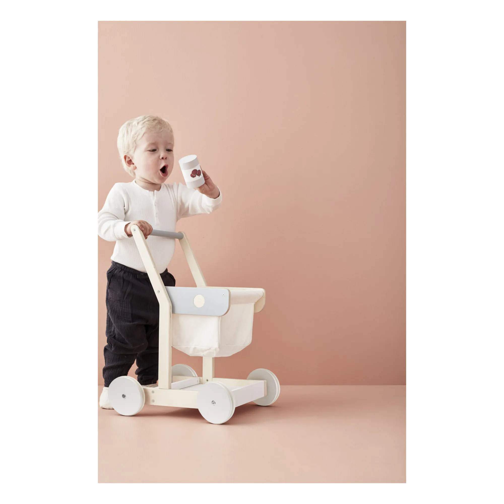 Kid's Concept - Chariot de courses en bois (Kid's Concept) - Image 2