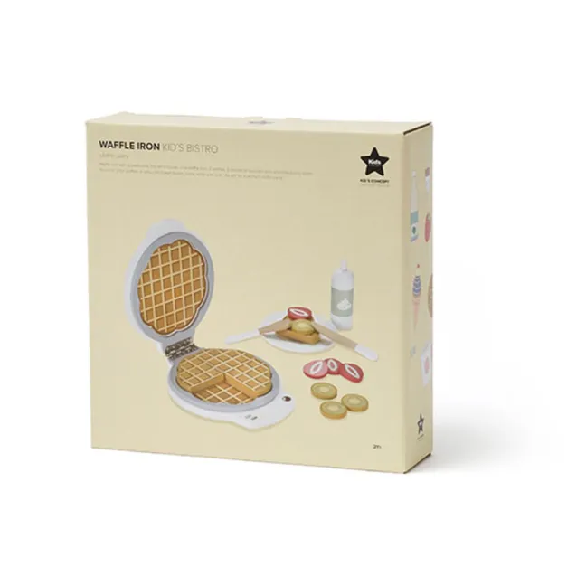 Wooden waffle set