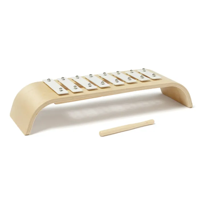 Xilofono in legno | Bianco- Immagine del prodotto n°0