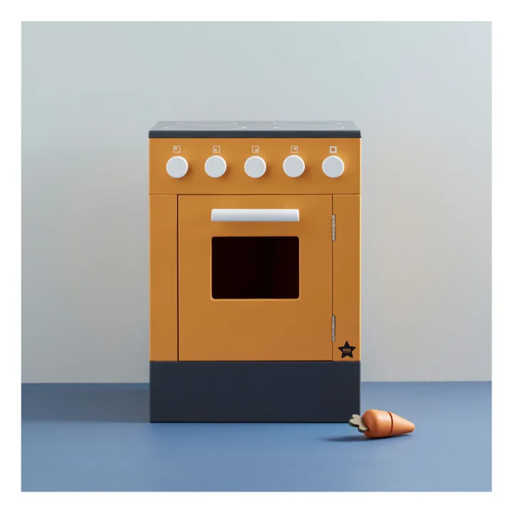 Cocinita de madera Bistro | Amarillo Mostaza- Imagen del producto n°4