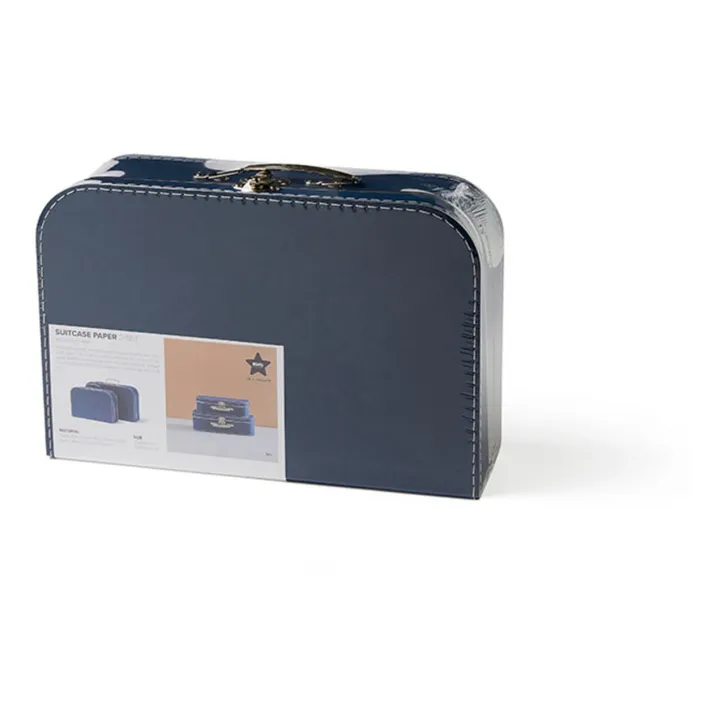Cardboard Storage Case - Set of 2 | Blue- Product image n°3