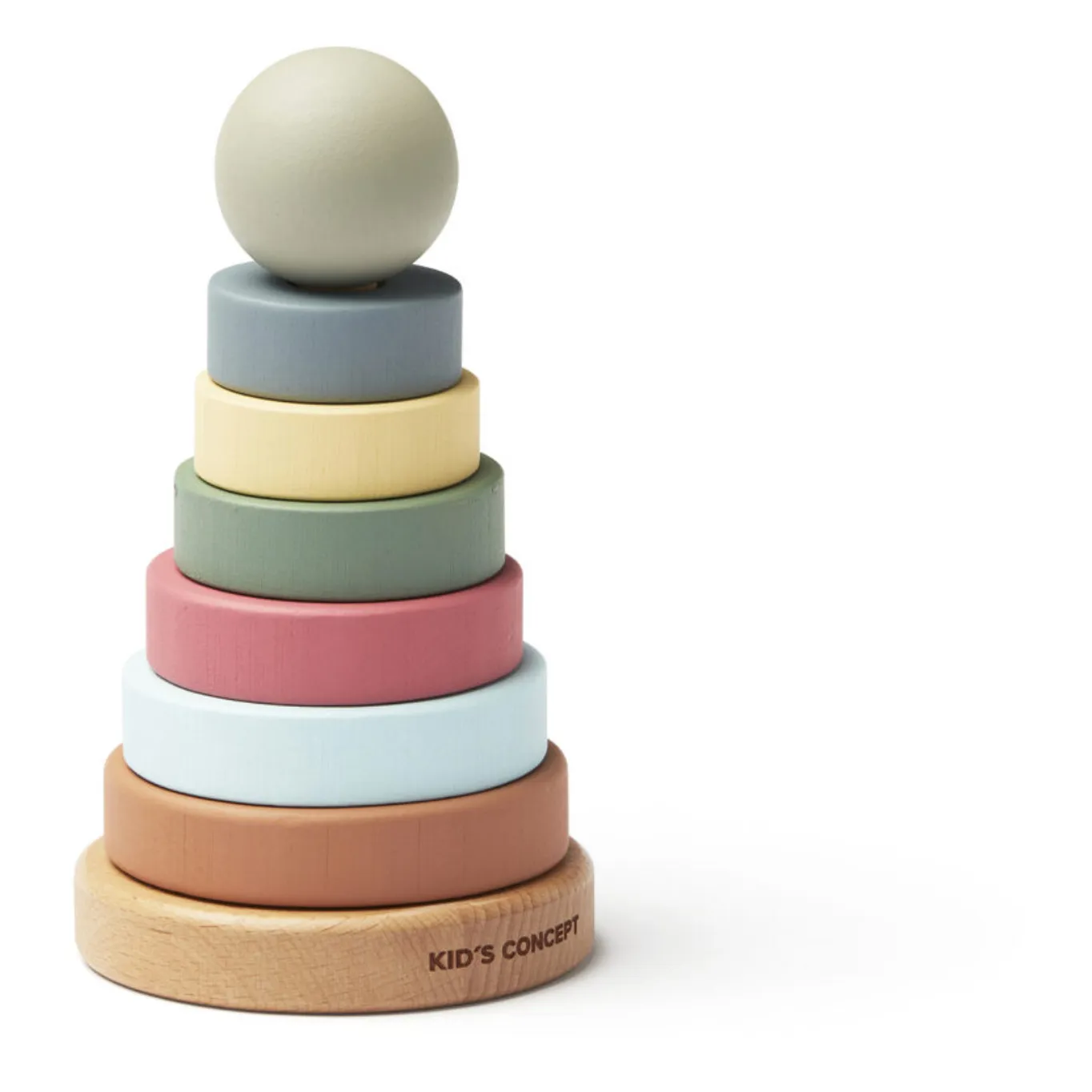 Kid's Concept Multicoloured Wooden Stacking Tower