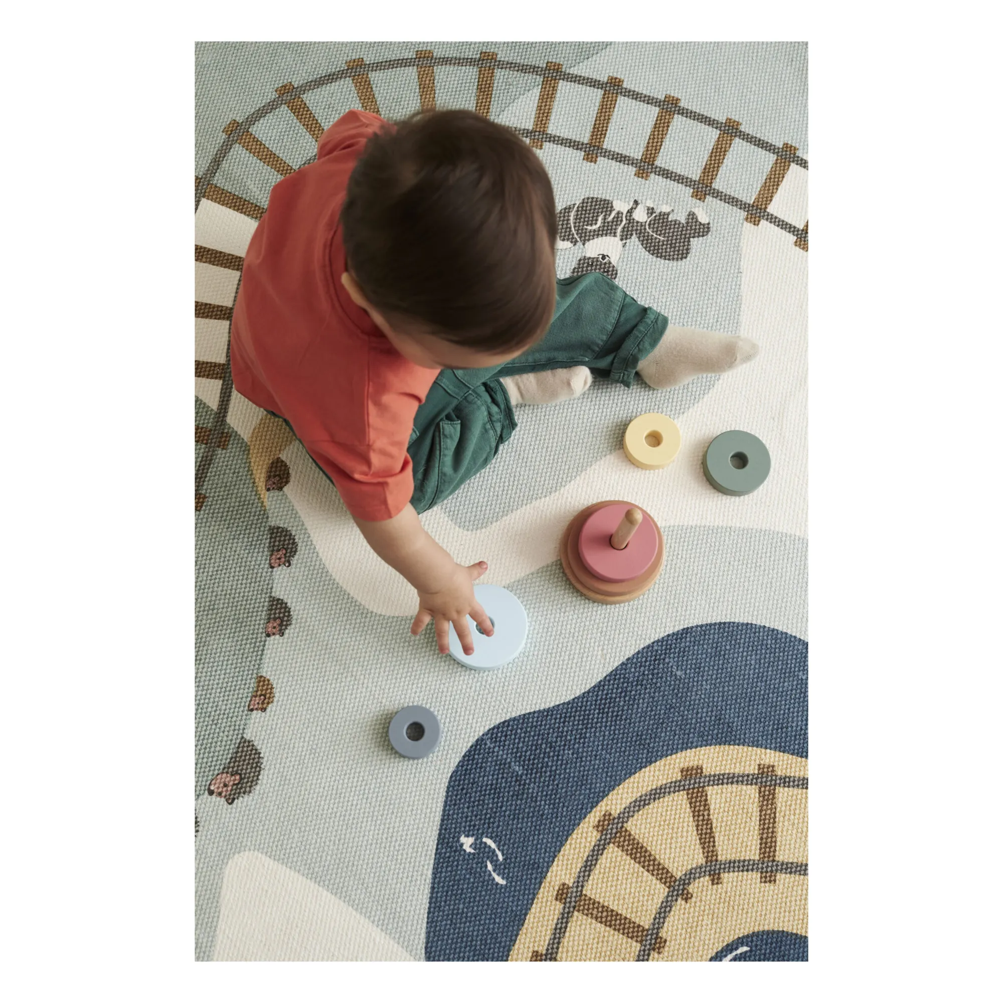 Wooden Stacking Tower- Product image n°1