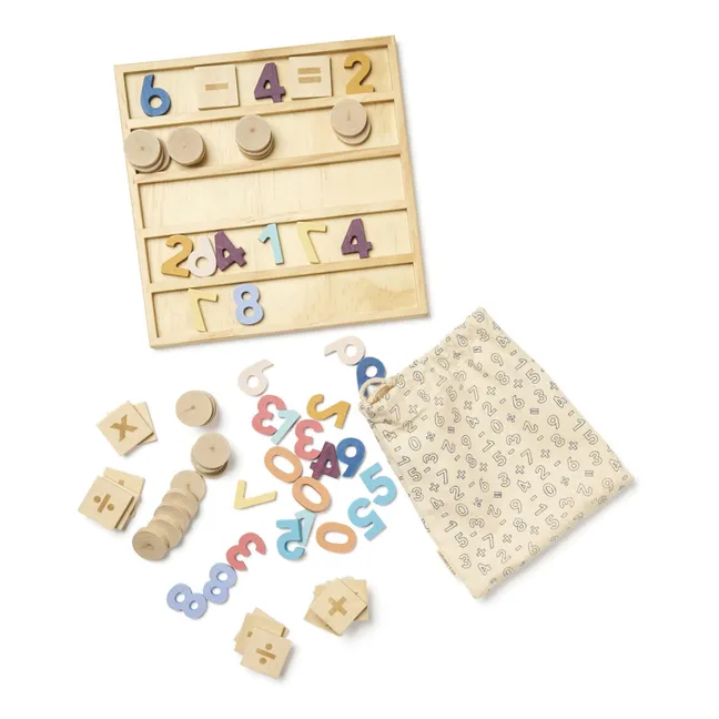 Wooden Number Game