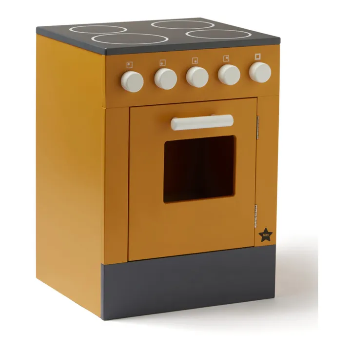 Cocinita de madera Bistro | Amarillo Mostaza- Imagen del producto n°0
