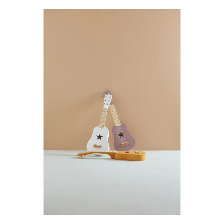 Wooden Guitar  | White- Product image n°2