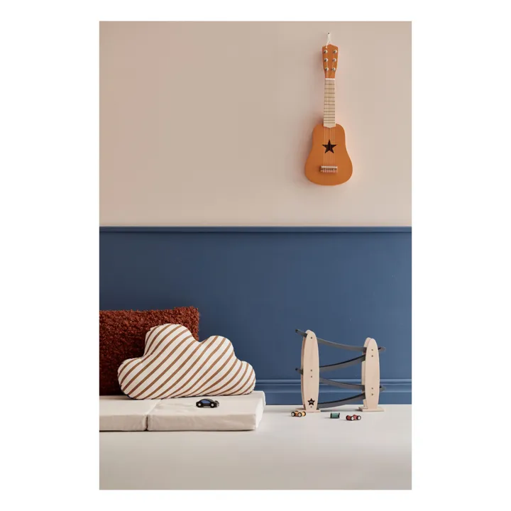 Gitarre aus Holz | Senffarben- Produktbild Nr. 2