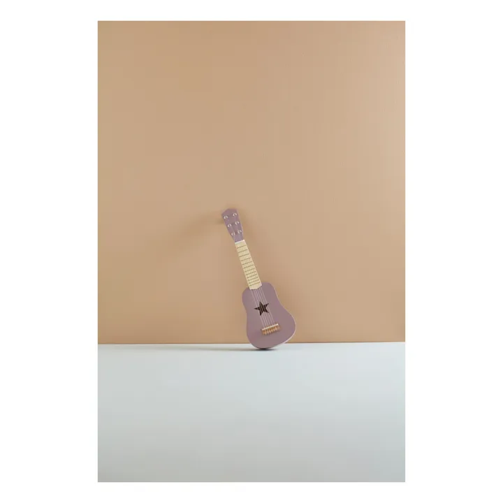 Wooden Children's Guitar | Lilac- Product image n°1