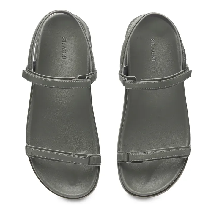 Sandalias de velcro Gio | Gris- Imagen del producto n°6