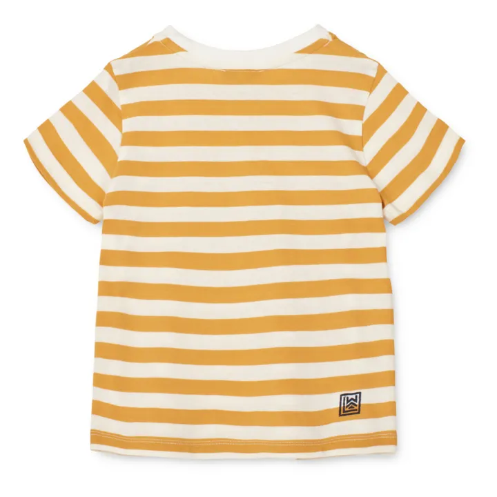 T-Shirt Manches Courtes Coton Bio Apia | Jaune moutarde- Image produit n°2