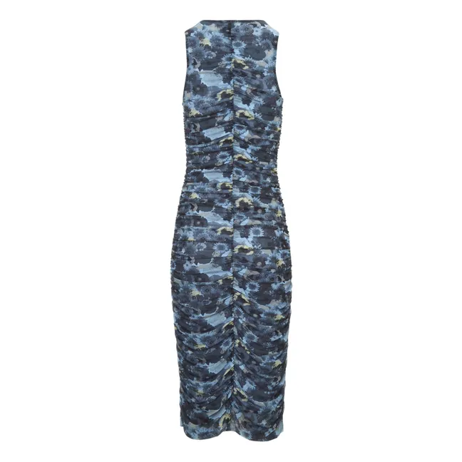 Robe Froncée Brunnera | Bleu
