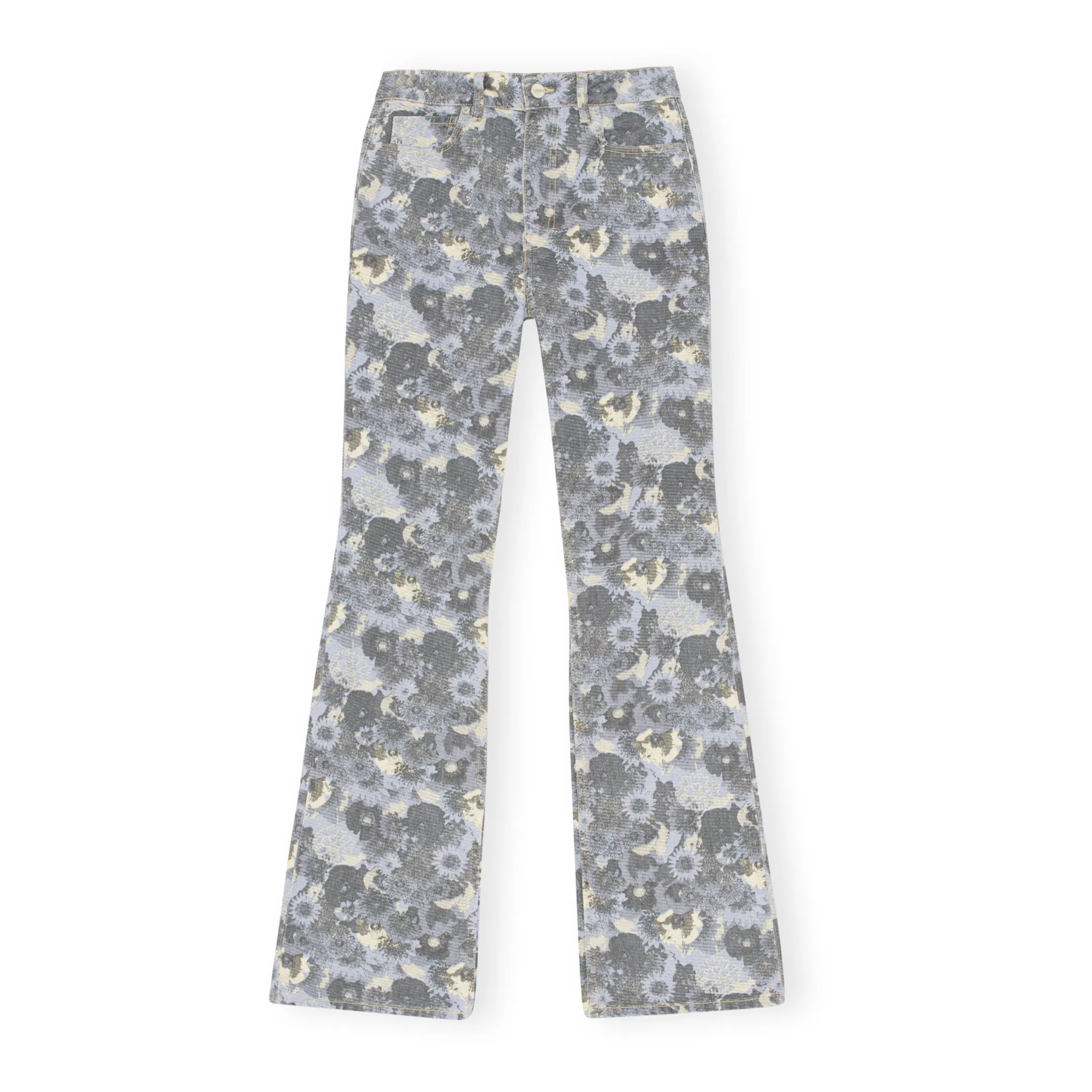 Ganni Blue Betzy Brunerra Organic Cotton Jeans