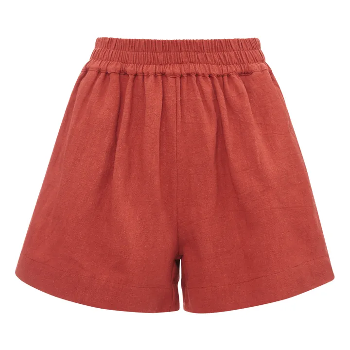 Pantalones cortos Poppy | Burdeos- Imagen del producto n°0