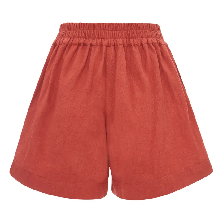 Pantalones cortos Poppy | Burdeos- Imagen del producto n°5