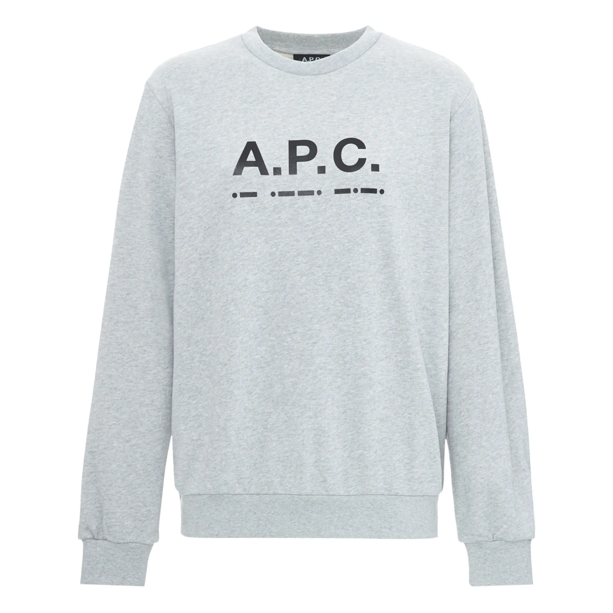 A.p.c. Heather Grey Franco Sweatshirt