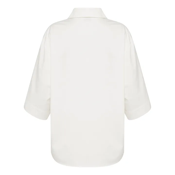 Chemise Manches 3/4 | Blanc- Image produit n°6