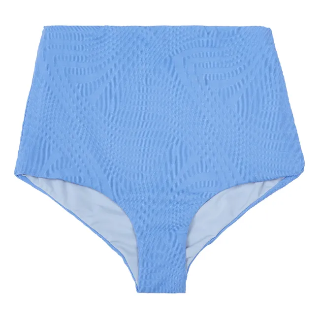 Marco Textured Bikini Bottoms | Blue