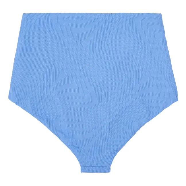 Marco Textured Bikini Bottoms | Blue