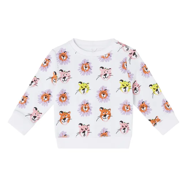 Sweat Guépard | Blanc