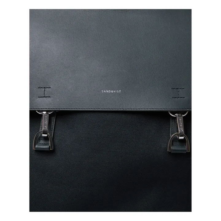 Sandqvist Hege Metal Hook Backpack Black Smallable
