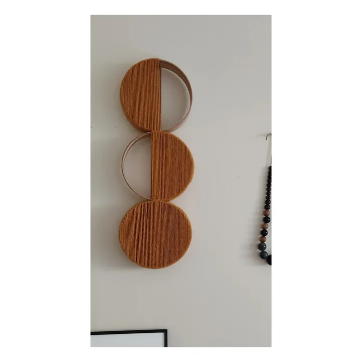 Runde Dekoration - 22 cm | Hafer- Produktbild Nr. 3